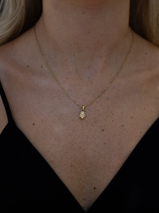 Zirconia Petite Necklace