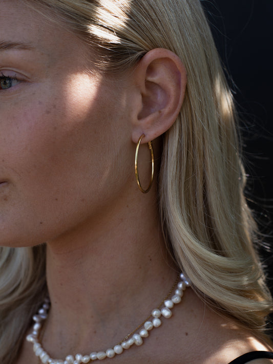 Zoe Midi Hoops