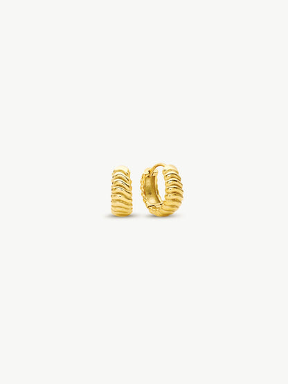 Gigi Wavy Hoops