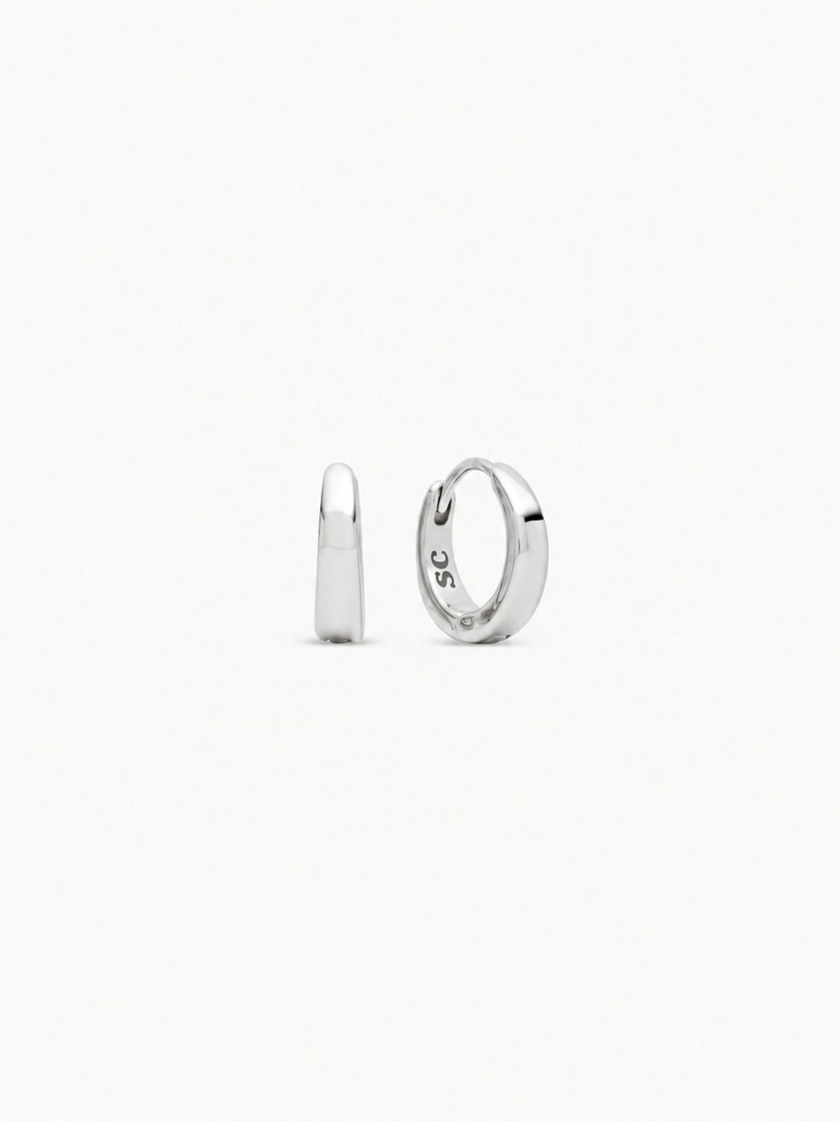 Julia Mini Huggies Silver