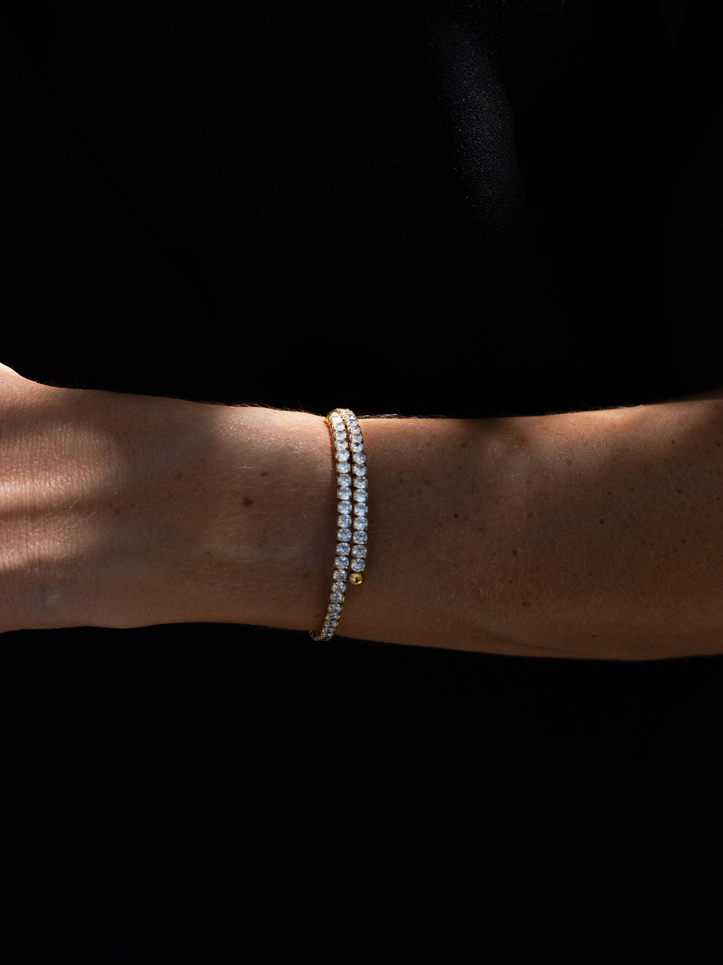 Zirconia Wrap Bracelet
