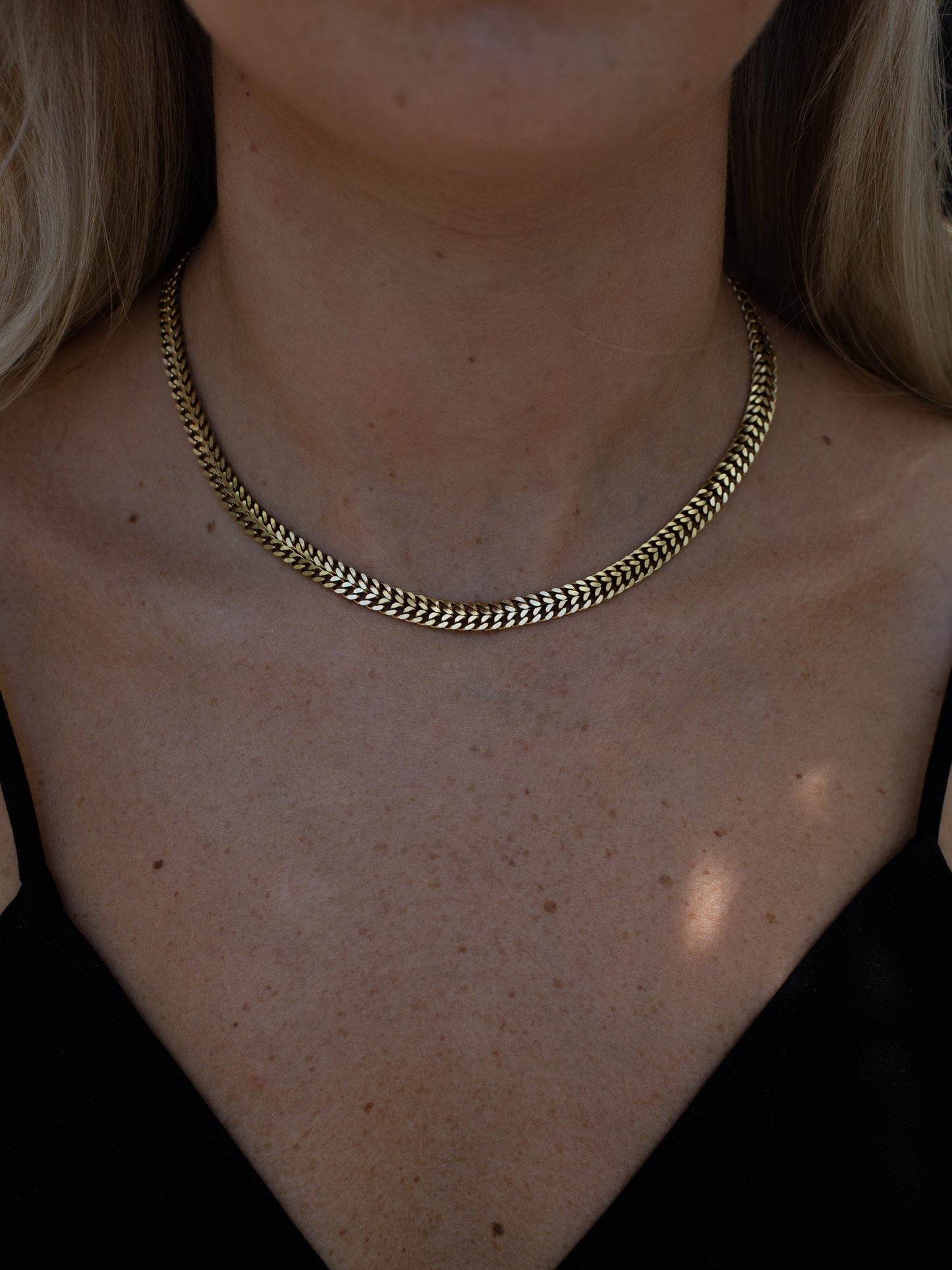 Mesh Link Necklace
