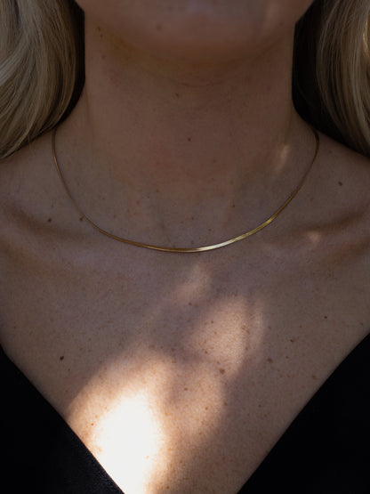 Thin Snake Necklace