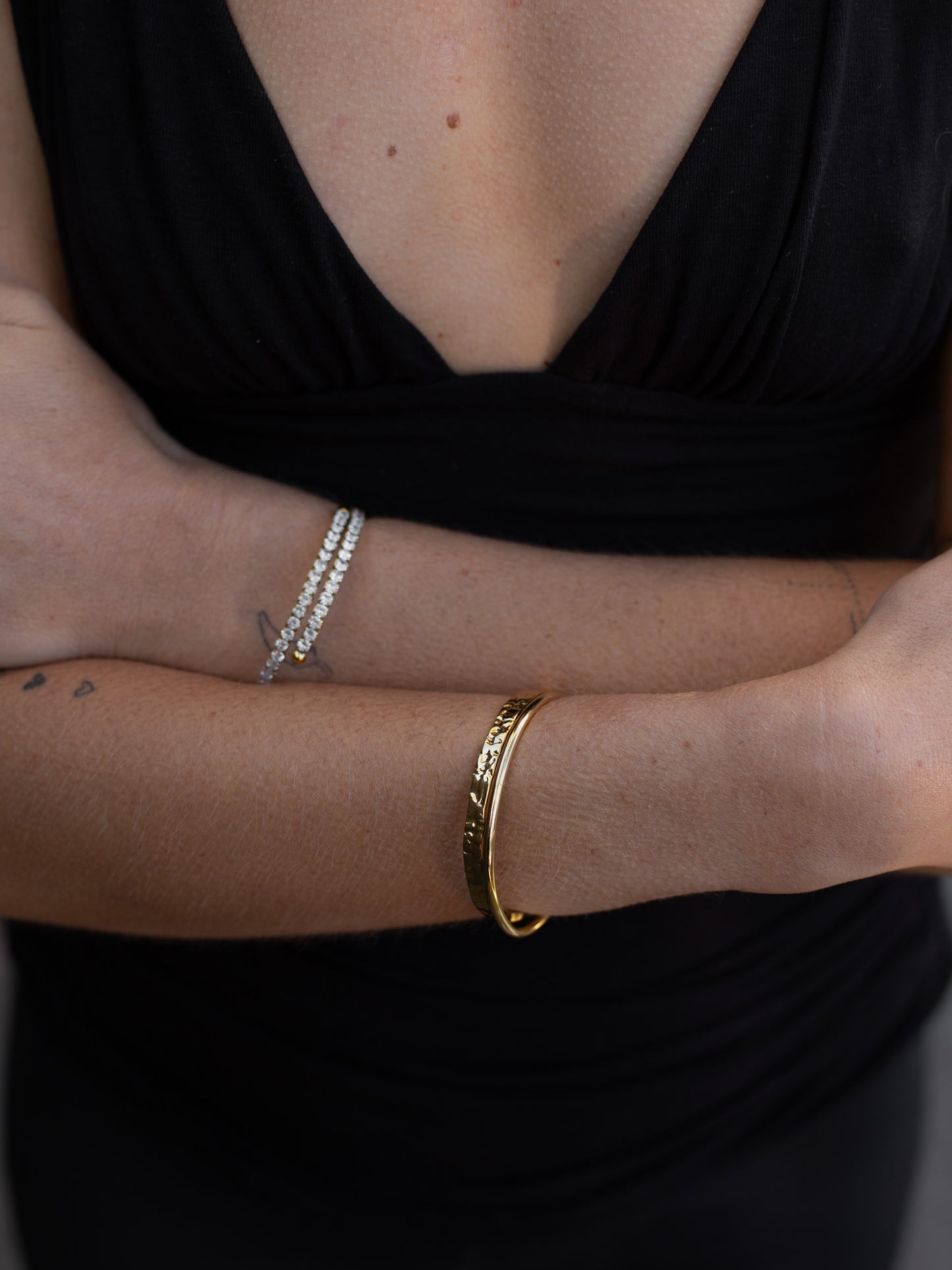 Thin Bangle Bracelet