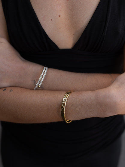 Thin Bangle Bracelet