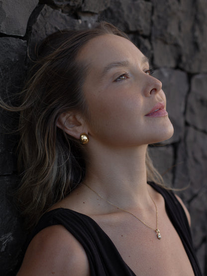 Muse Oval Earrings