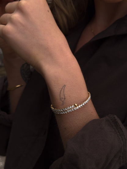Zirconia Wrap Bracelet