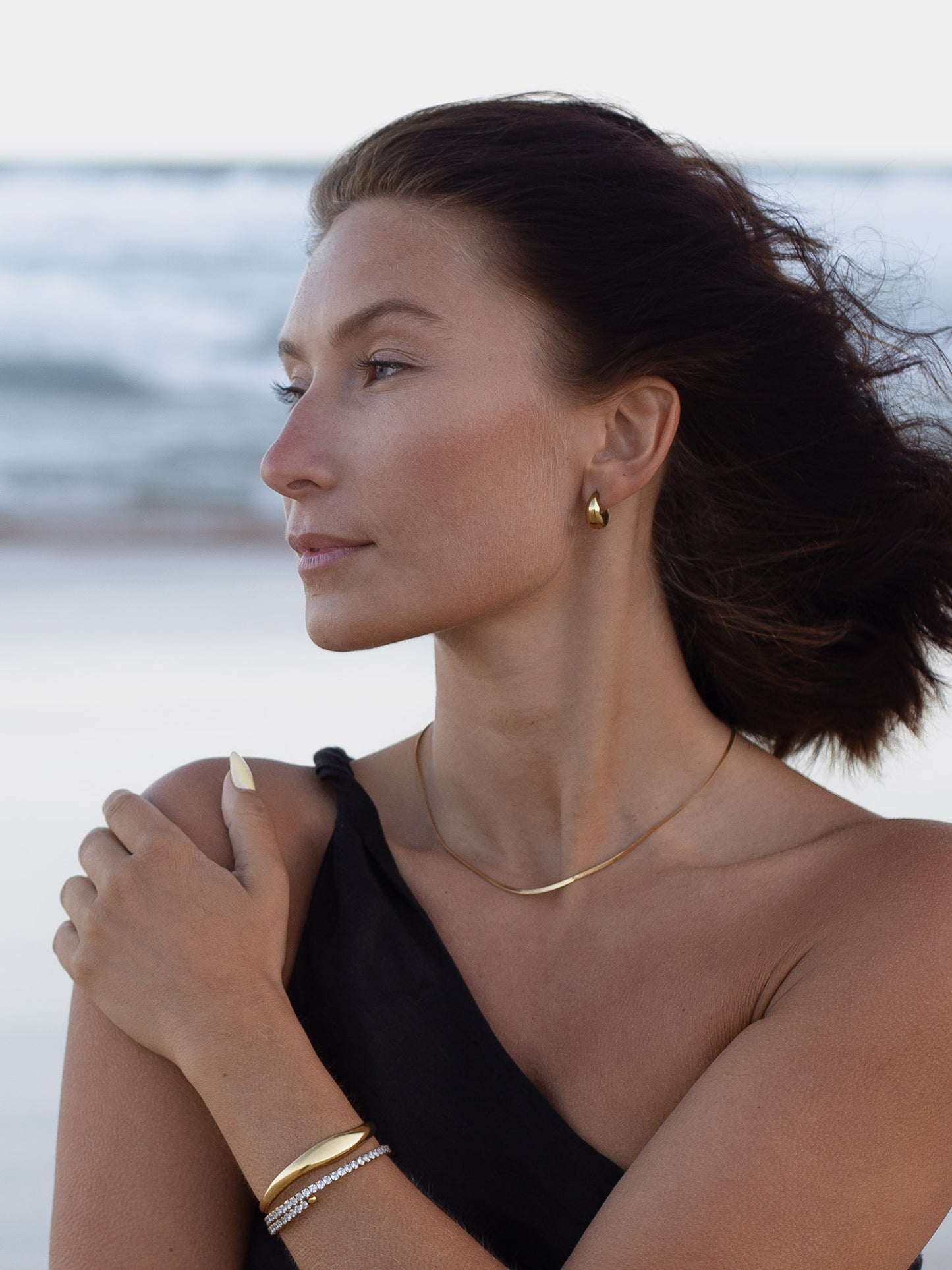 Zirconia Wrap Bracelet