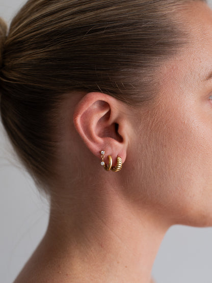 Zirconia Drop Earrings