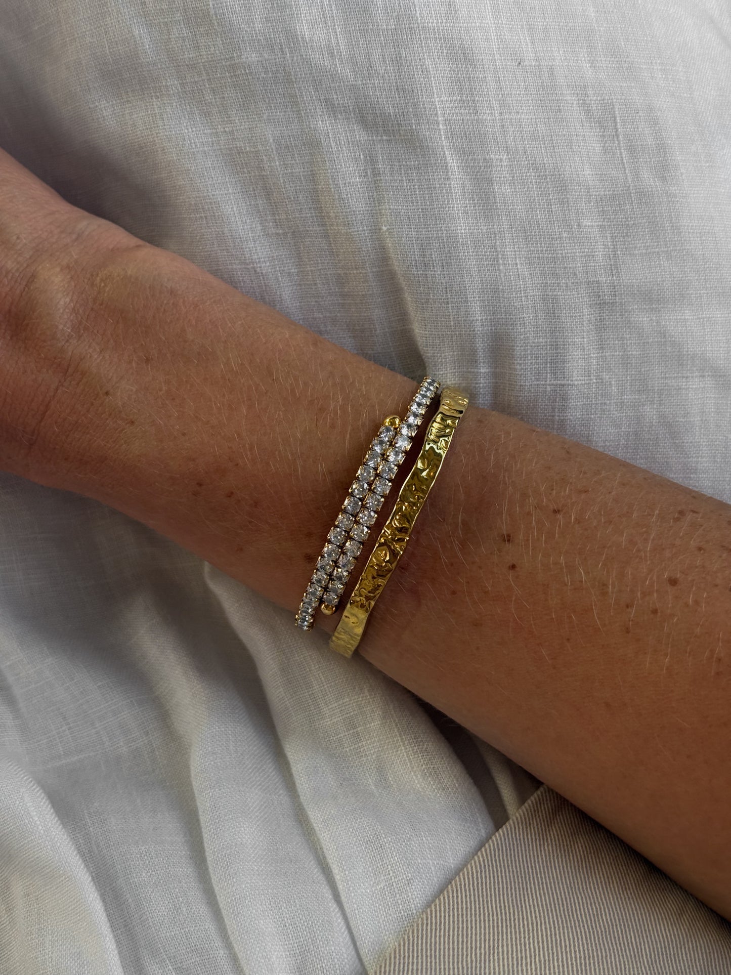 Zirconia Wrap Bracelet