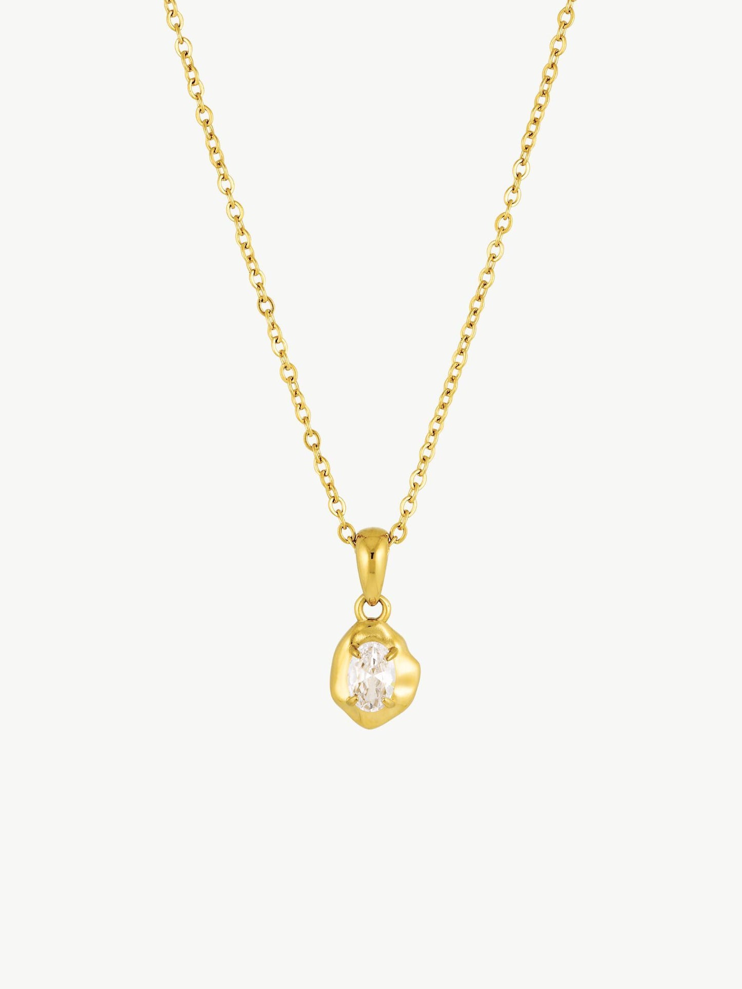 Zirconia Petite Necklace