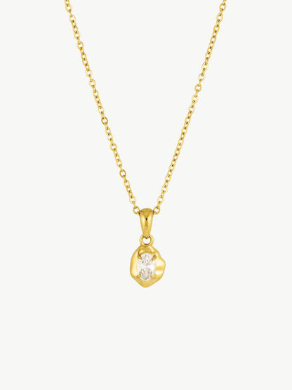 Zirconia Petite Necklace