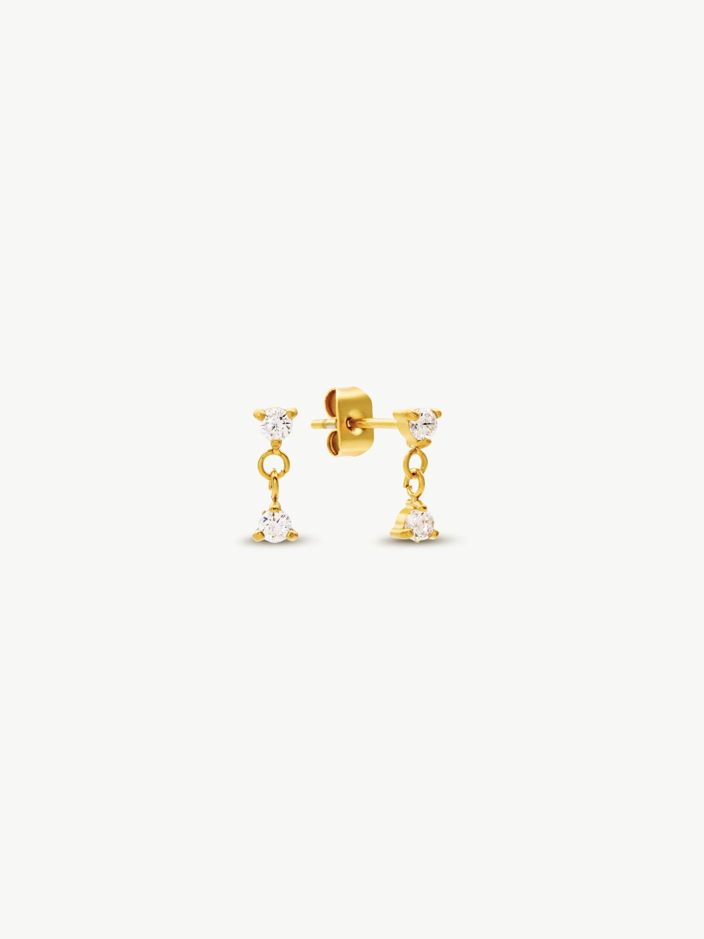 Zirconia Drop Earrings